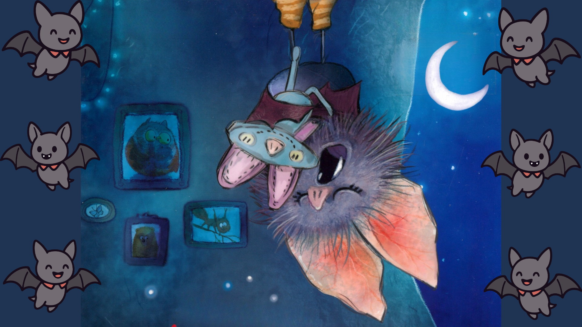 Bilderbuchkino „Schlaf gut, kleine Fledermaus Wegda“